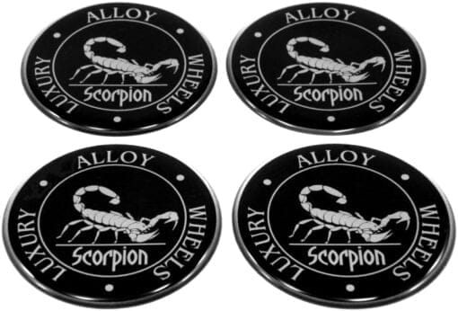 Abziehbild für Nabendeckel - Scorpion