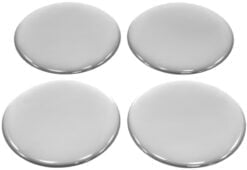 Aufkleber für Nabendeckel - Silver